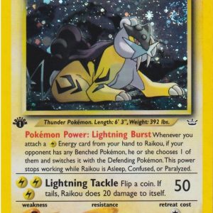 Raikou - 13/64 - 1st Edition (Holo)