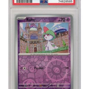 Ralts 084/198 Reverse Foil PSA 9