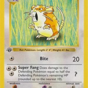 Raticate - 40/102 - 1st Edition