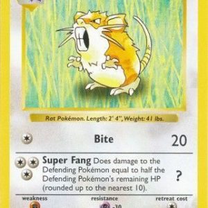 Raticate - 40/102 - Shadowless