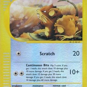 Raticate - 89/144 - Reverse