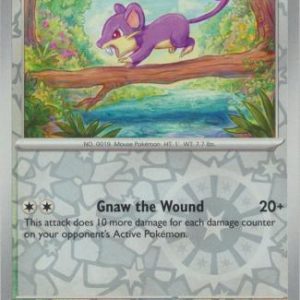Rattata - 019/165 - Reverse