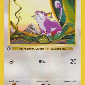Rattata - 61/102 - 1st Edition