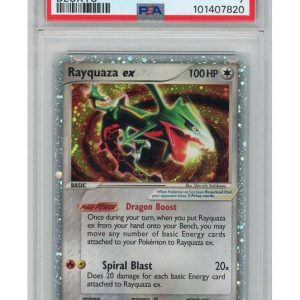 Rayquaza ex 102/107 PSA 7