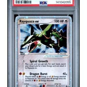 Rayquaza ex 97/97 PSA 8