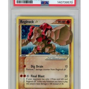 Regirock * (Goldstar) 91/92 PSA 4