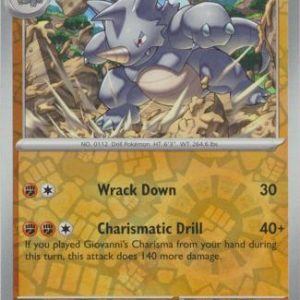 Rhydon - 112/165 - Reverse