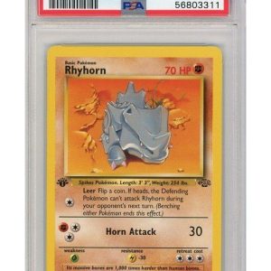 Rhyhorn 61/64 1st Edition PSA 9