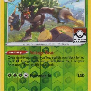 Rillaboom - 140/202 - Reverse - Pokémon League Stamp