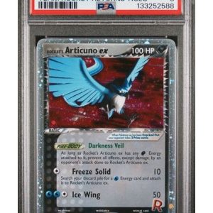 Rocket's Articuno ex 96/109 PSA 8