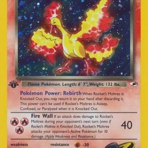Rocket's Moltres - 12/132 - 1st Edition (Holo)
