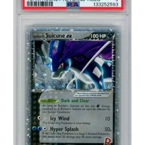 Rocket's Suicune ex 105/109 PSA 9