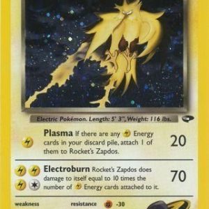 Rocket's Zapdos - 15/132 (Holo)