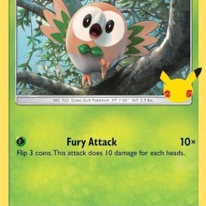 Rowlet - SM01 - 25 års jubilæum - JUMBOkort