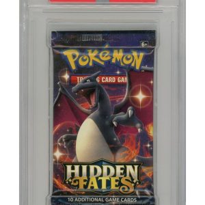 S&M Hidden Fates Shiny Charizard artwork PSA 10