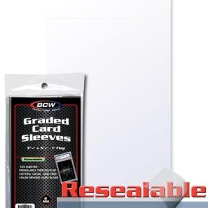 <STRONG>Sleeves til PSA kort - BCW Graded Card Sleeves</STRONG>
