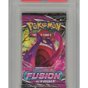 SWSH Fusion Strike Gengar VMAX artwork PSA 10