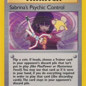 Sabrina's Psychic Control - 121/132 - 1st Edition