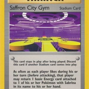 Saffron City Gym - 122/132 - 1st Edition