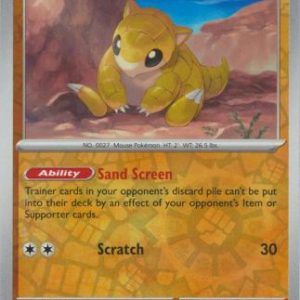 Sandshrew - 027/165 - Reverse