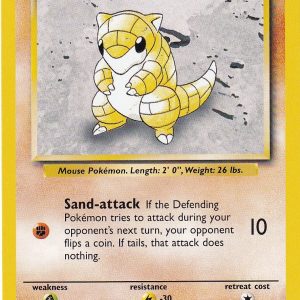 Sandshrew - 62/102 - 4th Print