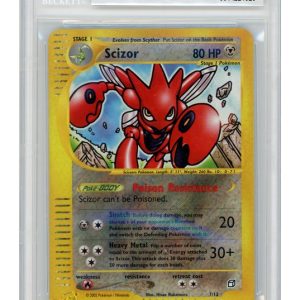 Scizor 7/12 Box Topper BGS 8.5