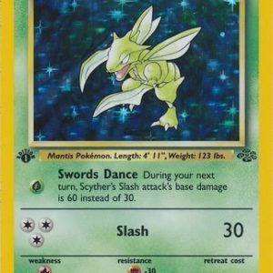 Scyther - 10/64 - 1st Edition (Holo)