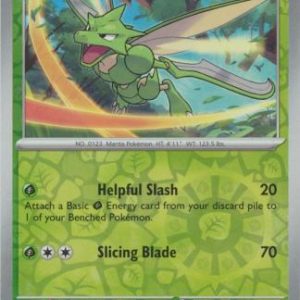 Scyther - 123/165 - Reverse