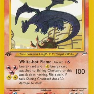 Shining Charizard - 107/105 - 1st Edition