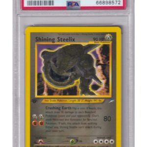 Shining Steelix 112/105 1st Edition PSA 10