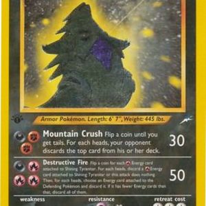 Shining Tyranitar - 113/105 - 1st Edition