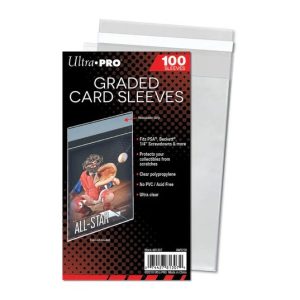 Sleeves til BGS kort - Graded Card Sleeves 100 stk. top-loading (95x145mm) - Ultra Pro