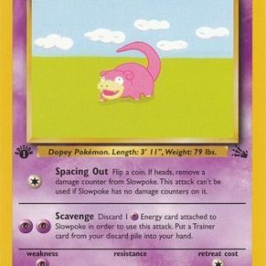 Slowpoke - 55/62 - 1st Edition