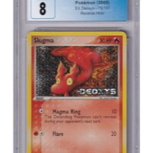 Slugma 75/107 Reverse Foil CGC 8