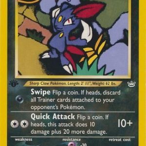Sneasel - 24/64 - 1st Edition
