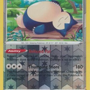 Snorlax - 143/196 - Reverse