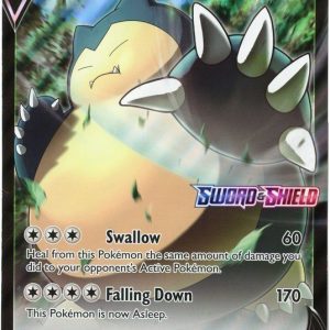 Snorlax V - 141/202 - Sword & Shield Stamp - JUMBOkort