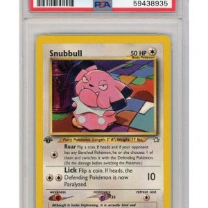 Snubbull 74/111 1st Edition PSA 9