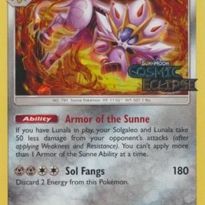 Solgaleo - 142/236 - Cosmic Eclipse Stamp