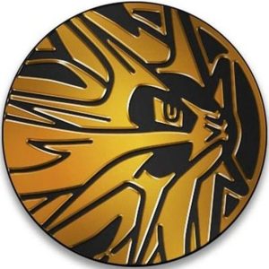 Solgaleo Pokemon mønt (Bronze - Rainbow Holo) - Almindelig
