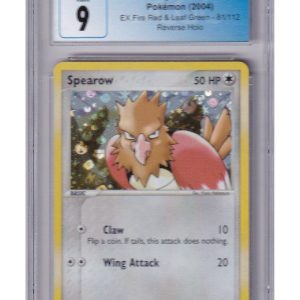 Spearow 81/112 Reverse Foil CGC 9