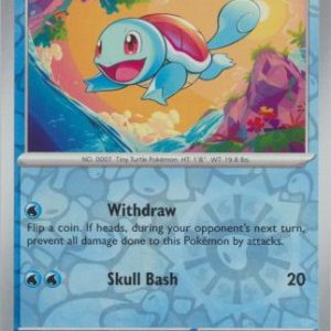 Squirtle - 007/165 - Reverse