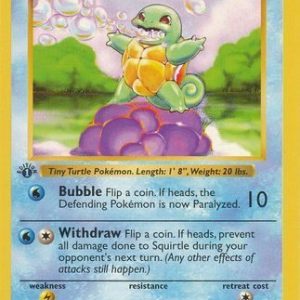 Squirtle - 63/102 - 1st Edition