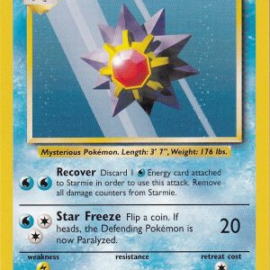 Starmie - 64/102 - 4th Print