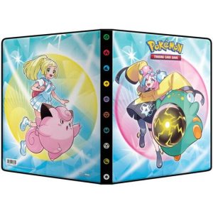 Stor mappe med pokemonmotiv (9 kort pr. side)(JTG)