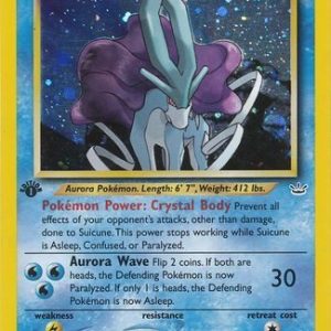 Suicune - 14/64 - 1st Edition (Holo)