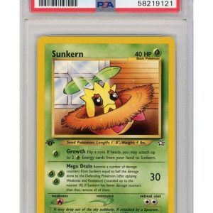 Sunkern 78/111 1st Edition PSA 9