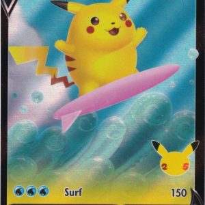 Surfing Pikachu V - 008/025