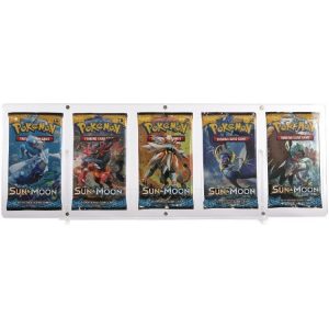 Magnetisk holder til fem Pokémon Boosterpakker (S&M & SWSH) - Legendary Card Collector