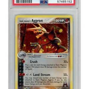 Team Magma's Aggron 7/95 PSA 9